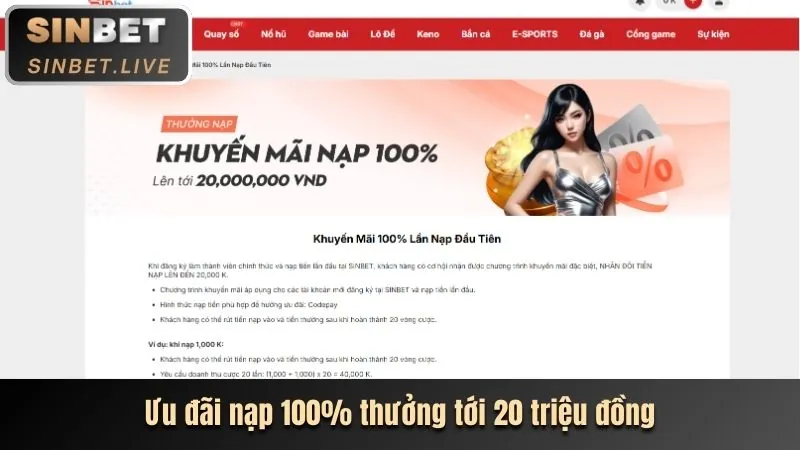 Các chương trình khuyến mãi PKBet trang chủ